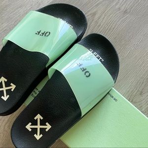 Off-White Pool Slides